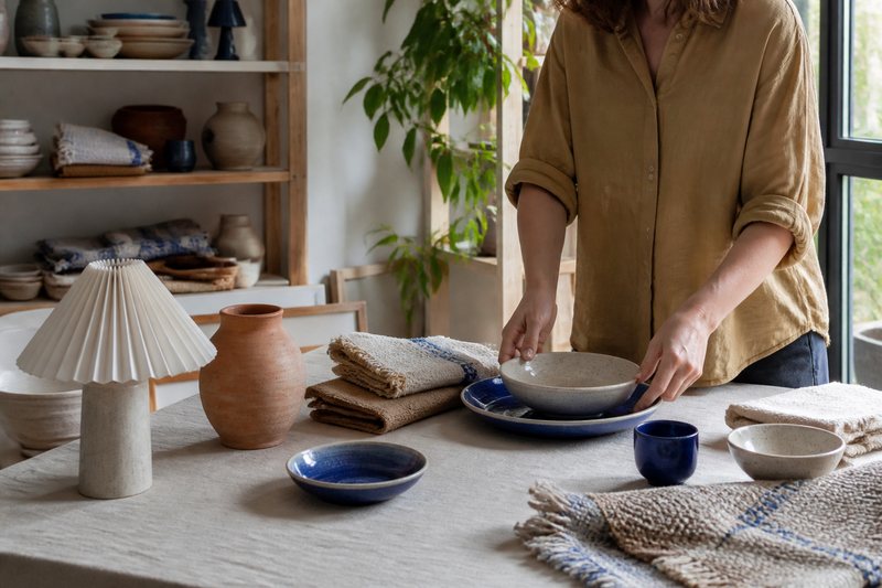Texture, light and restraint give small objects room to be noticed.